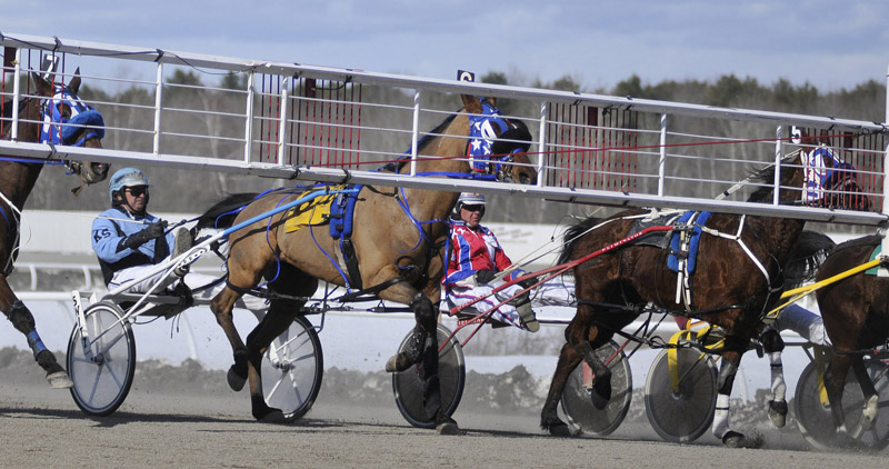 Harness racing at Scarborough Downs would relocate to Biddeford if voters approve a ballot question allowing slots at the proposed new facility.