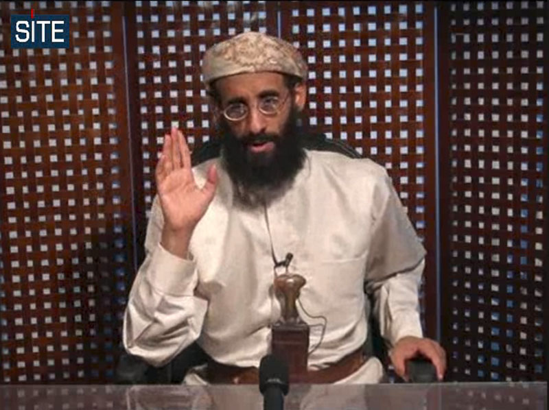 In this Nov. 8, 2010 file image taken from video and released by SITE Intelligence Group on Monday, Anwar al-Awlaki speaks in a video message posted on radical websites. A senior U.S. counterterrorism official says U.S. intelligence indicates that U.S.-born al-Qaida cleric Anwar al-Awlaki has been killed in Yemen.