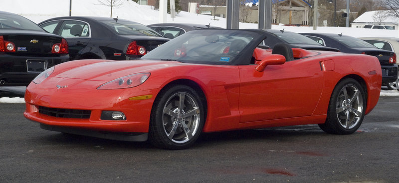 The winning raffle ticket for this 2010 Chevrolet Corvette with a suggested price of $65,720 will be drawn Sept. 15.