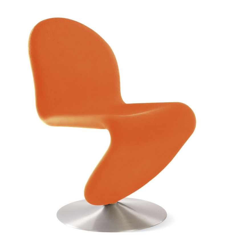 Verner Panton’s System 1-2-3 dining chair has been reproduced by Design Within Reach.