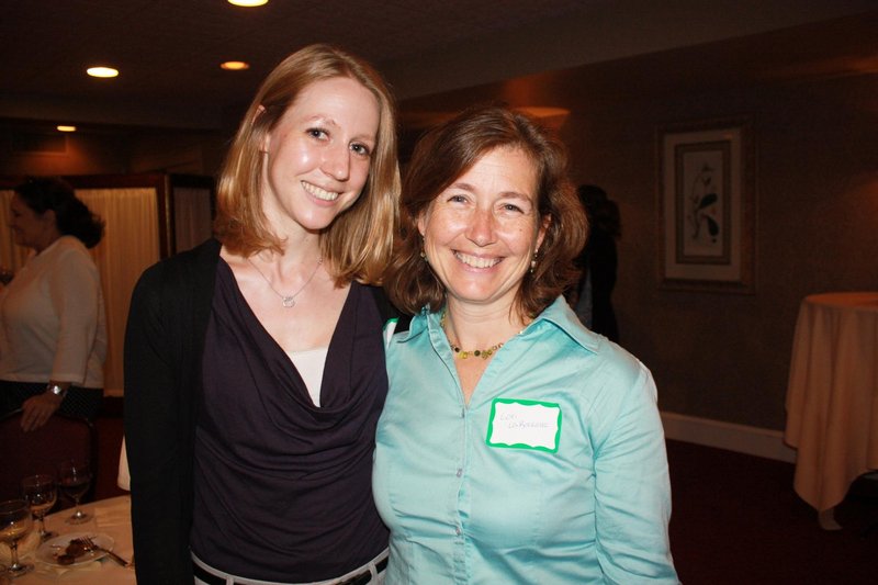 Tarsha White of Liberty Mutual, and her mom, Lori LaRochelle, who owns LaRochelle Interior Design.