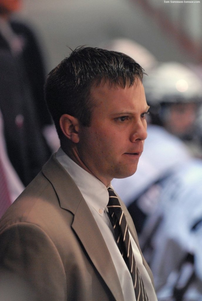 Matt Greason, a former NYA standout and Travis Roy Award winner, is in his first season as an assistant coach with the United States National Development Programs U-18 hockey team.