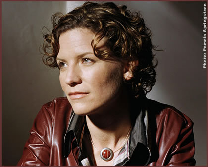 Catie Curtis is at One Longfellow Square in Portland on Sept. 17.