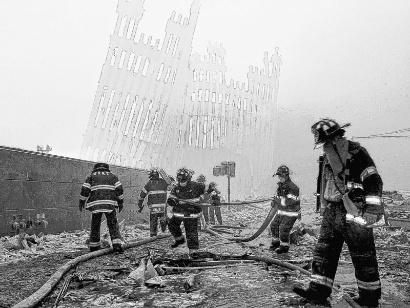 Ten years later is not the time to forget about police and firefighters who were lost on 9/11.