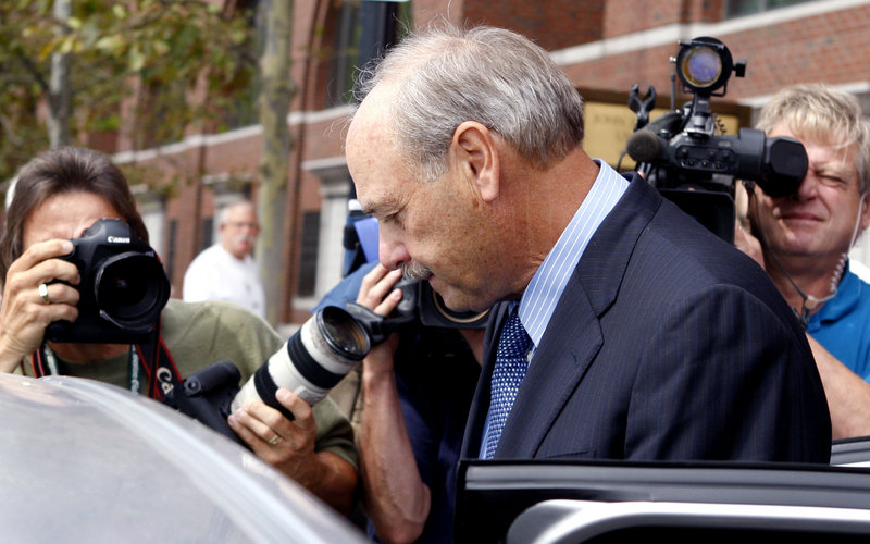 Salvatore DiMasi, former Massachusetts House Speaker, was sentenced to eight years for steering state contracts in exchange for kickbacks.