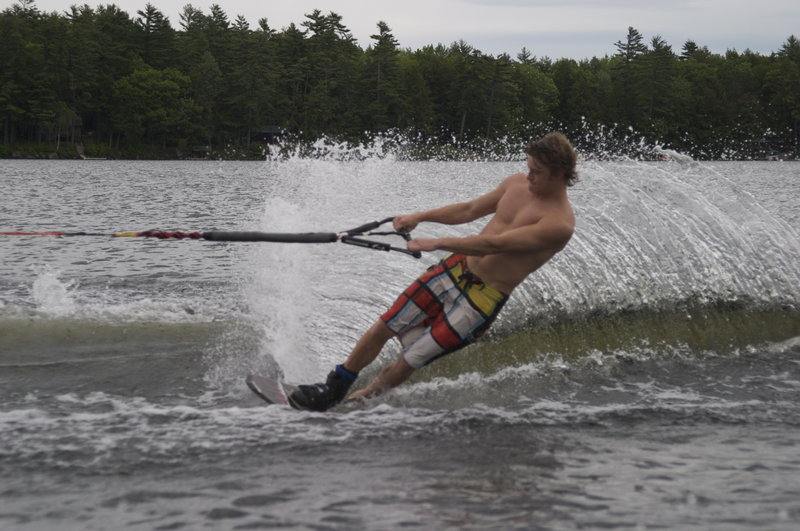 Kevin Jack fell in love with water skiing at age 8 and began working with a professional coach in Brooksfield, N.H. He started competing in events at age 13.