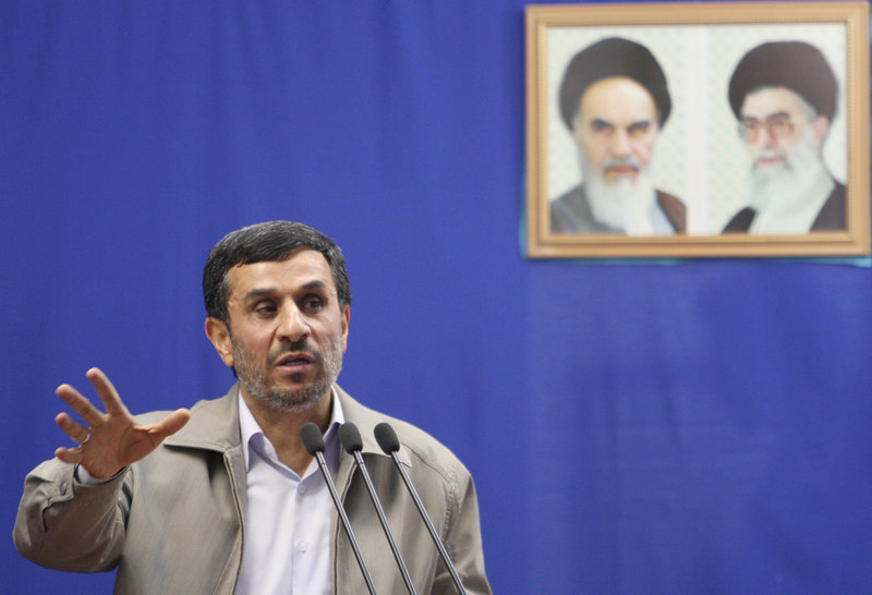 Iran’s judiciary says it is “not correct” that two Americans would be freed under a “unilateral pardon” that President Mahmoud Ahmadinejad, above, said he intended to grant.