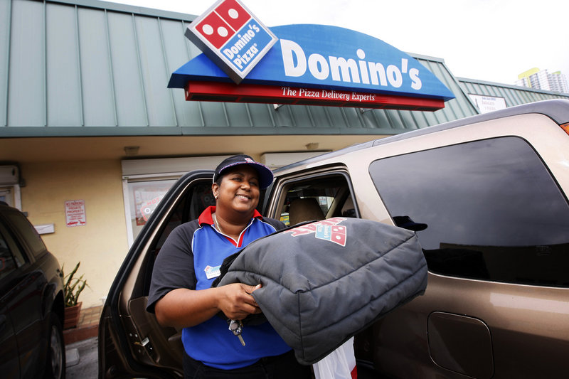 Despite the sour economy, Domino’s Pizza finds that employees can be hard to come by – though the flexible hours appealed to Yocasta Valdez, who recently left her job at a day care center to be a Domino’s driver in Miami.