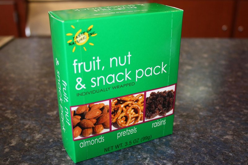 Health food enthusiasts can purchase a Fruit, Nut & Snack Pack for $4 at all the Cinemagic theaters.