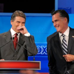 Mitt Romney, Rick Perry