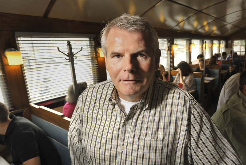 Munjoy Hill native Tom Manning rescued and reopened the Miss Portland Diner at its new location on Marginal Way in Portland in 2008. A magazine executive, Manning says, “I have a new respect for people who run this type of operation.”
