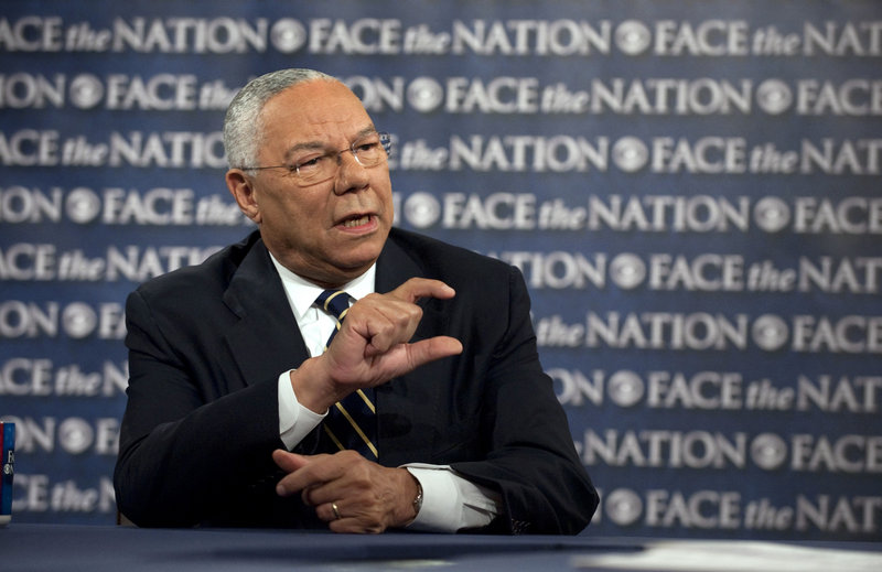 Colin Powell (AP Photo/CBS, Chris Usher)