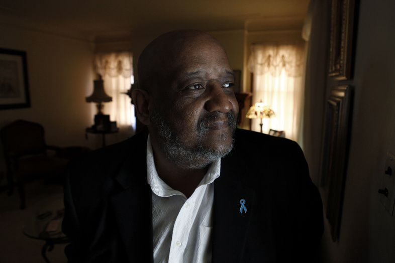 Jerry Hardy, 57, seen at his home in Detroit on Tuesday, had nerve-sparing surgery for prostate cancer in 2000. “The most important thing was to cure the cancer,” he said. “Then we would deal with the side effects later.”