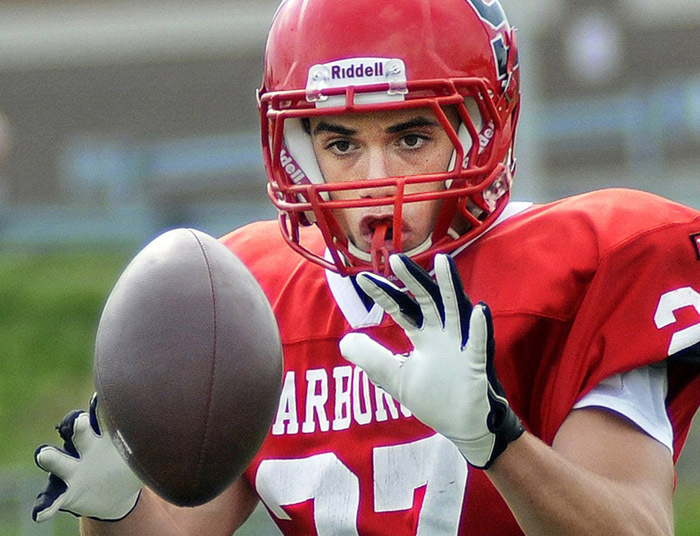 Scott Thibeault will move from fullback to tailback, as well as play linebacker for Scarborough, which has high hopes after advancing to the Western Class A semifinals in a breakout season a year ago.