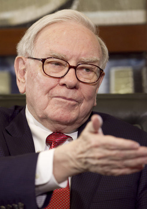 Warren Buffett, chairman and CEO of Berkshire Hathaway, says the returns of the 400 richest Americans would show how little taxes some are paying and "would be a big step in informing legislators and the public of what needs to be done."
