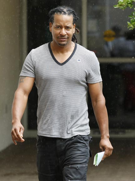 Former baseball star Manny Ramirez leaving the Broward County Jail in Ft. Lauderdale, Fla., on Sept. 13, 2011, after being arrested on a charge of domestic battery.