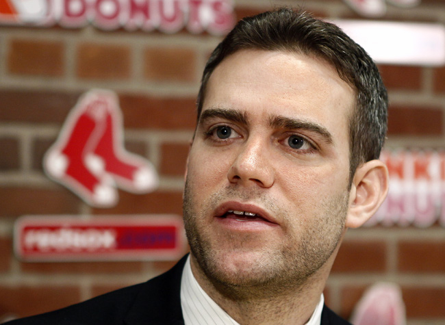 Boston Red Sox general manager Theo Epstein has one year left on his contract with the Red Sox. There was no word on whether the Sox are asking for compensation from the Cubs.