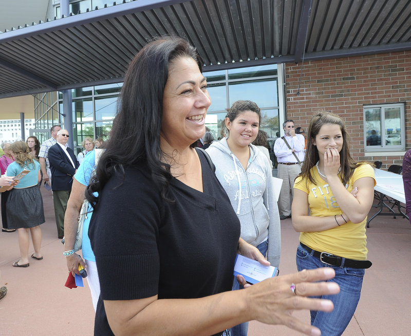 Denise Altvater led a youth group from the Pleasant Point reservation in Washington County to listen to first lady Michelle Obama on Friday at Portland’s Ocean Gateway. “She was a dynamic speaker,” said state Rep. Jeff McCabe, D-Skowhegan. “As good as (President Obama), if not better.”