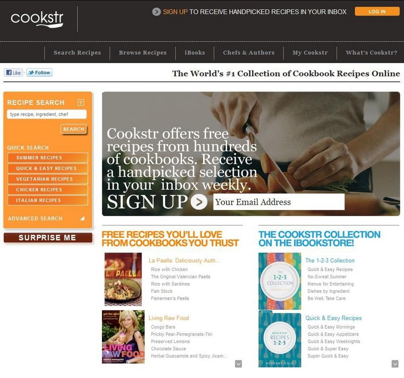 The on-demand nature of sites like Cookstr is allowing people to explore cuisines more efficiently and cost effectively than buying a whole cookbook. Cookstr has grown from 12,000 users when it launched nearly three years ago to roughly 250,000 unique visitors a month.