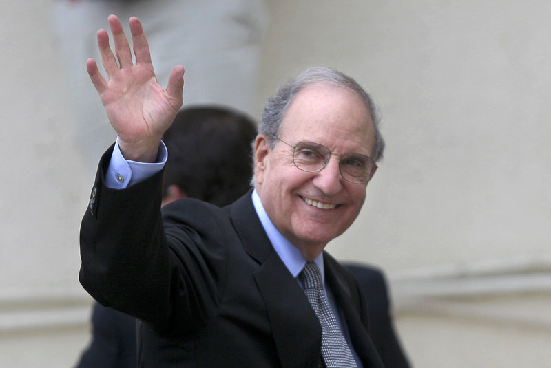 Former U.S. Middle East envoy George Mitchell says the Palestinians’ bid to gain membership in the United Nations will worsen the prospects for peace with Israel. Mitchell will speak Wednesday at the University of Southern Maine.