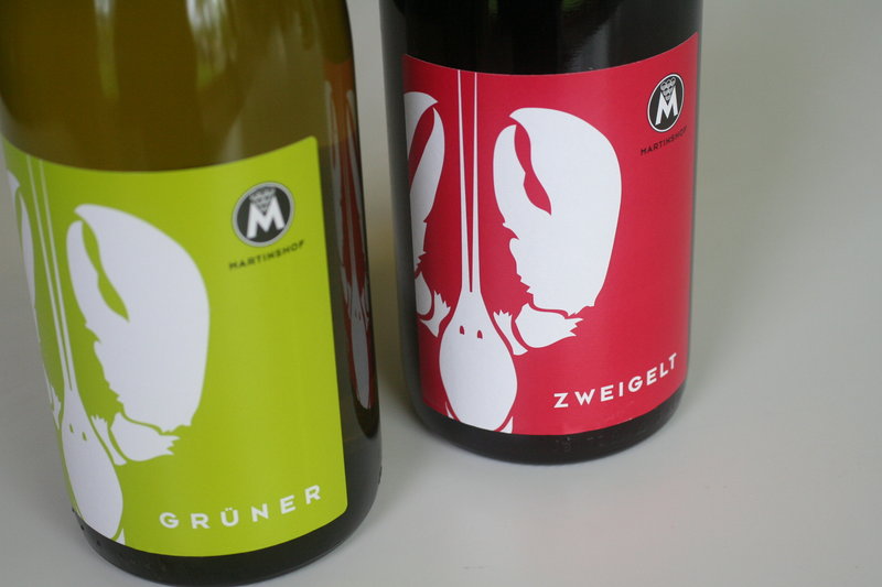 Gruner and Zweigelt pair nicely with a variety of foods. Their 5-percent solution makes all the difference. The white has 5 percent Reisling; the red 5 percent Pinot Noir.