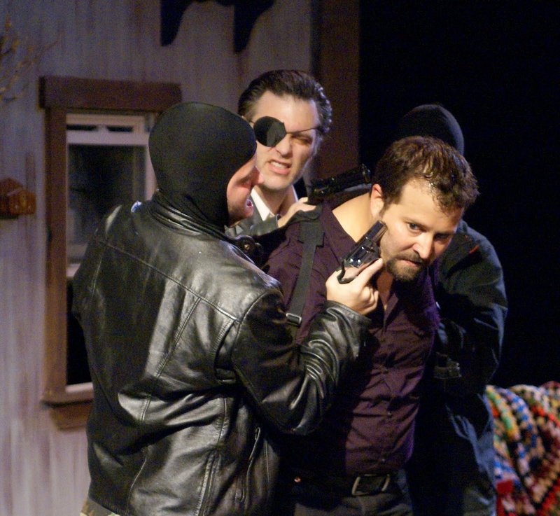 Scenes from 'The Lieutenant of Inishmore' by Mad Horse Theatre.