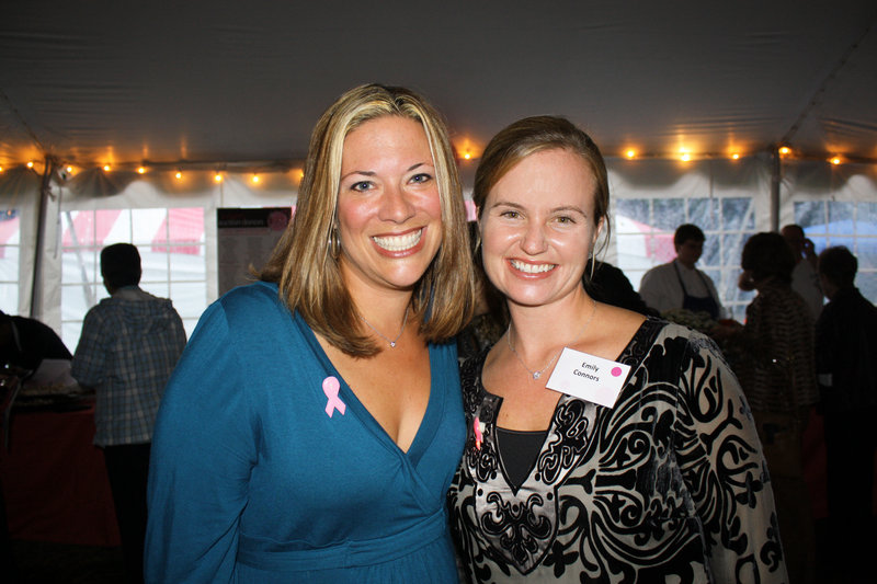 Rebecca Sacchetti and Emily Connors, who co-chaired the food committee