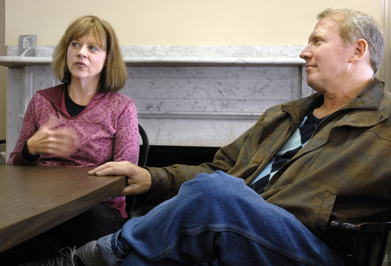 The Rev. David Perkins and his wife, Janet, want to help in the fight against substance abuse.