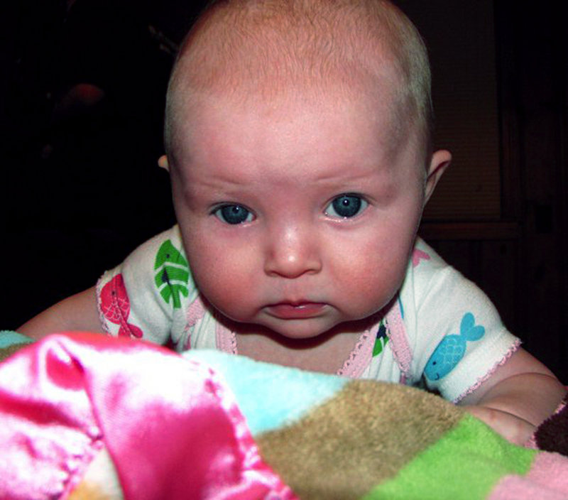 10-month-old Lisa Irwin, who is missing.