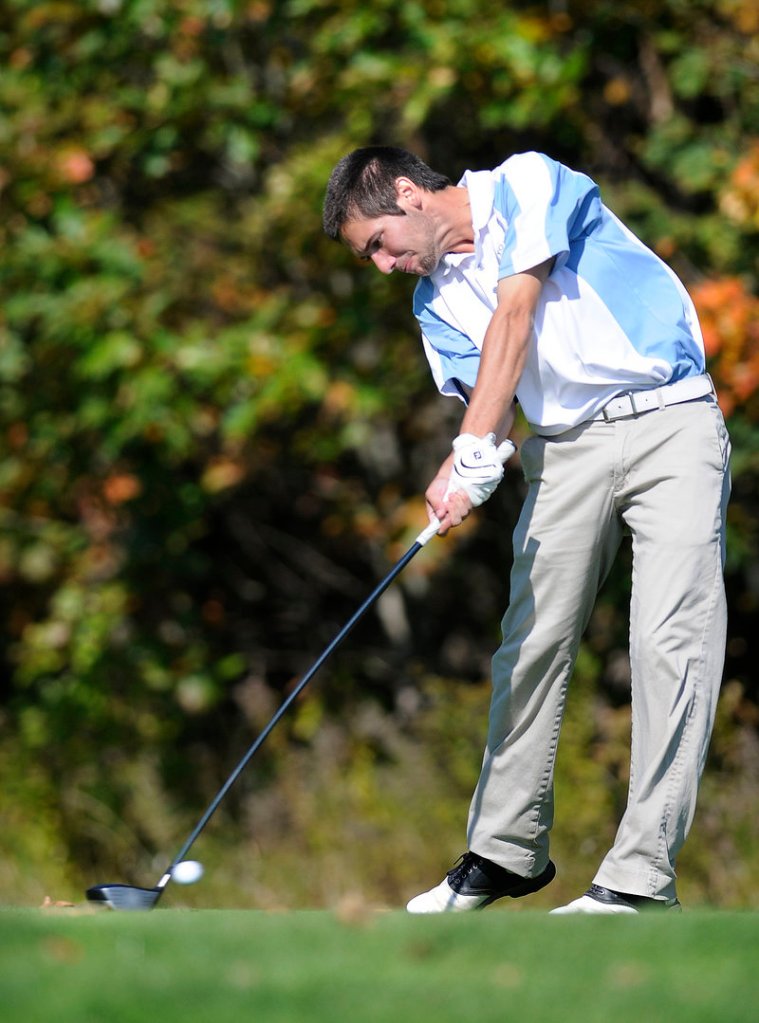 Craig Decato shot a 76 at Natanis on Monday to lead York to the Class B state championship by 16 shots over Yarmouth and 24 over Presque Isle.