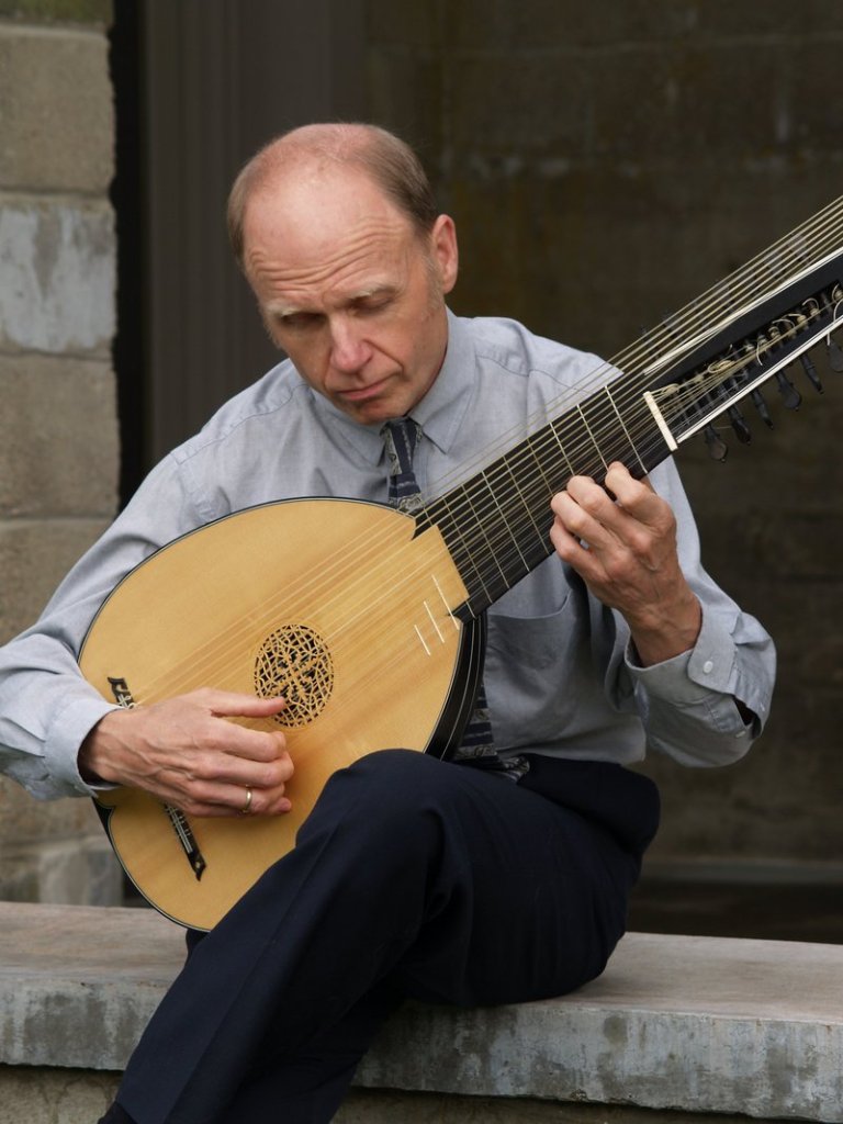 Portland-based lutenist Timothy Burris, who will be taking part in the upcoming Portland Early Music Festival.