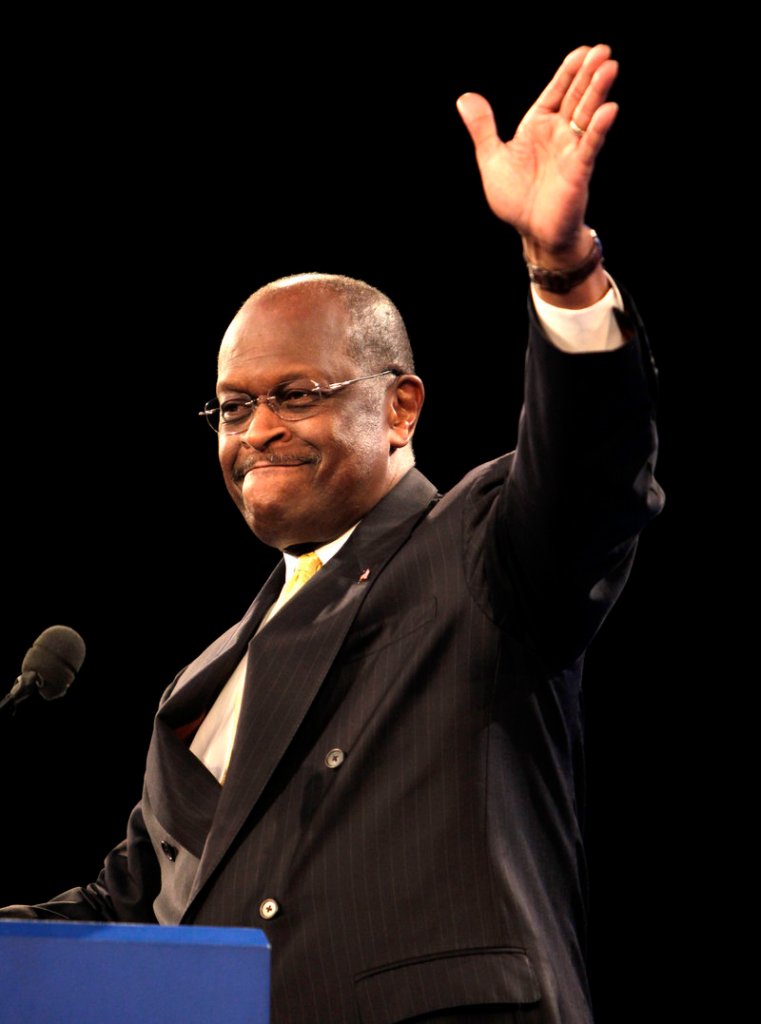 Republican presidential candidate Herman Cain wants to scrap the current tax code and replace it with a 9 percent tax on personal incomes and corporations as well as a 9 percent national sales tax.