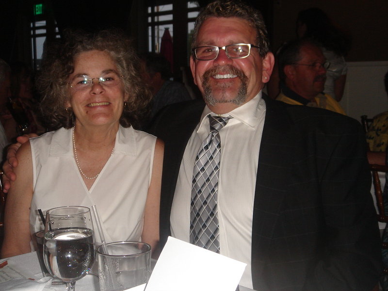 Sibyl and Jeffrey Campbell celebrate their 20th wedding anniversary in July 2009 at The Landing at Pine Point in Scarborough. He died of cancer Wednesday.