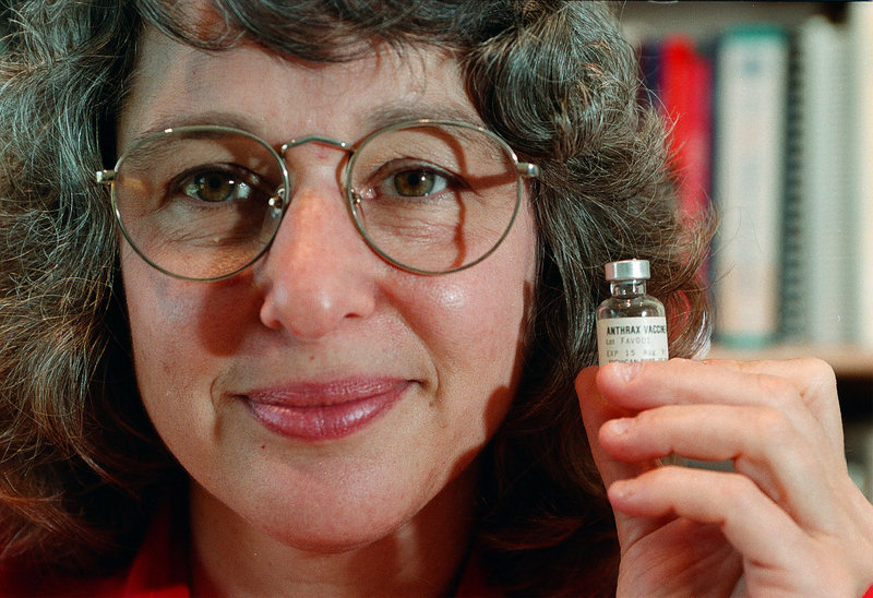 Dr. Meryl Nass of Bangor, a critic of vaccine testing.