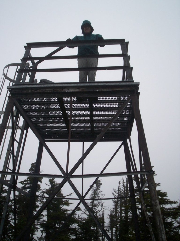 An observation tower offers enhanced views from Coburn Mountain, the site of the ill-fated Enchanted Mountain Ski Area. Numerous trails lead to the 3,718-foot summit.