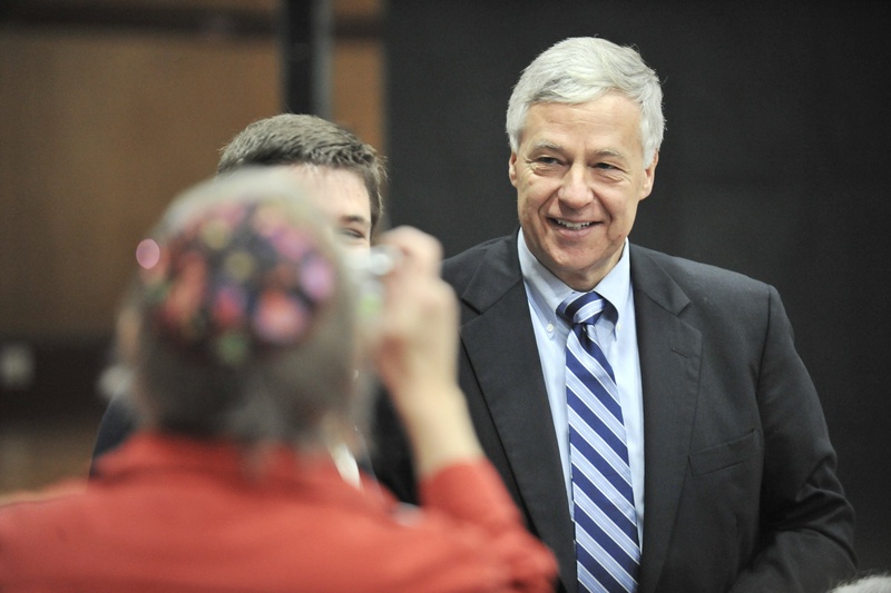 State Senate President Kevin Raye, R-Perry, is poised to run against U.S. Rep. Mike Michaud, above, D-2nd District, and is the challenger in the best position to make a serious run at a Maine incumbent in 2012, analysts say.
