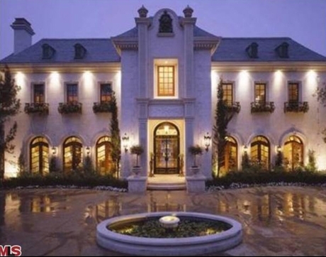 The late pop superstart Michael Jackson was renting this gated mansion when he died in 2009.