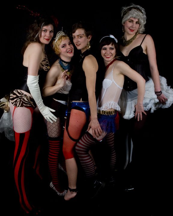 The Dirty Dishes join other burlesque acts for the Peek-a-Boo Burlesque Revue on Saturday in Dover-Foxcroft.
