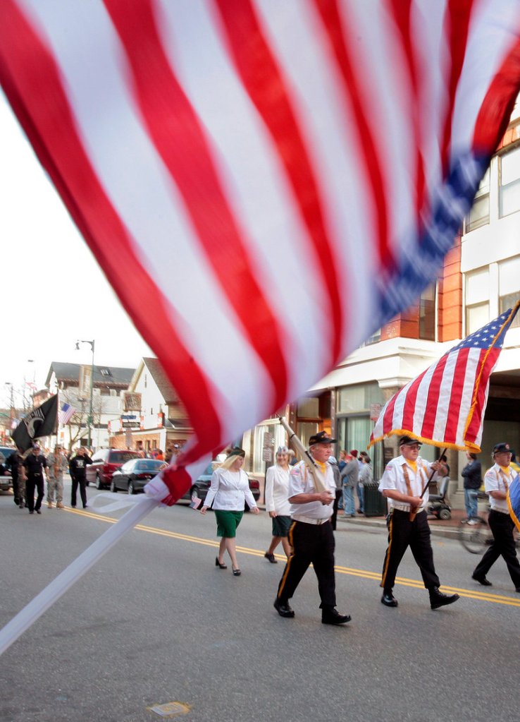 Veterans Day observances occur around the state on Friday, including the annual parade in Portland, which begins in Longfellow Square at 10:30 a.m.