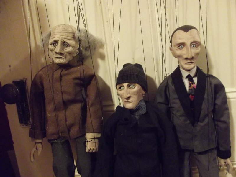 Reuben J. Little’s marionettes will be part of the puppet slam. Other scheduled puppeteers include Julie Goell, Tim Harbeson, and Zach and Dylan Rohman.