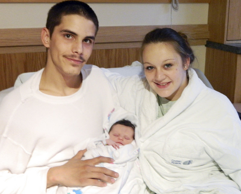 Parents Michael Gonzalez and Shutan Poissonier welcome their newborn baby girl, Azalea Marie, who was born at 11:11 a.m. Friday, Nov. 11, 2011, at H.D. Goodall Hospital in Sanford. “It truly is a once-in-a-lifetime event; I will never see this happen again,” said Dr. Cathy Miele. “Azalea had a plan to make her arrival known.”