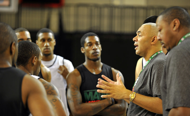 Like many of his players, Red Claws Coach Dave Leitao is making the adjustment to pro basketball after 25 years as a college assistant and head coach.