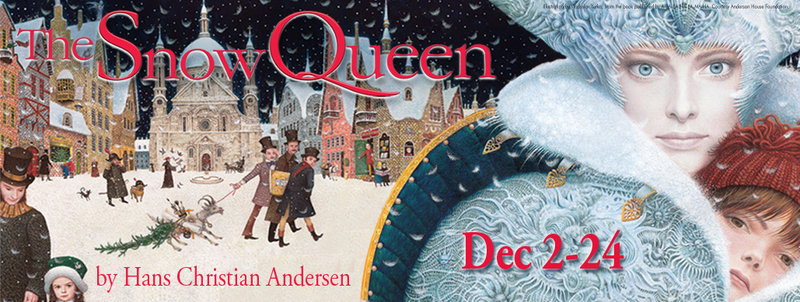 Portland Stage’s poster for its production of “The Snow Queen”