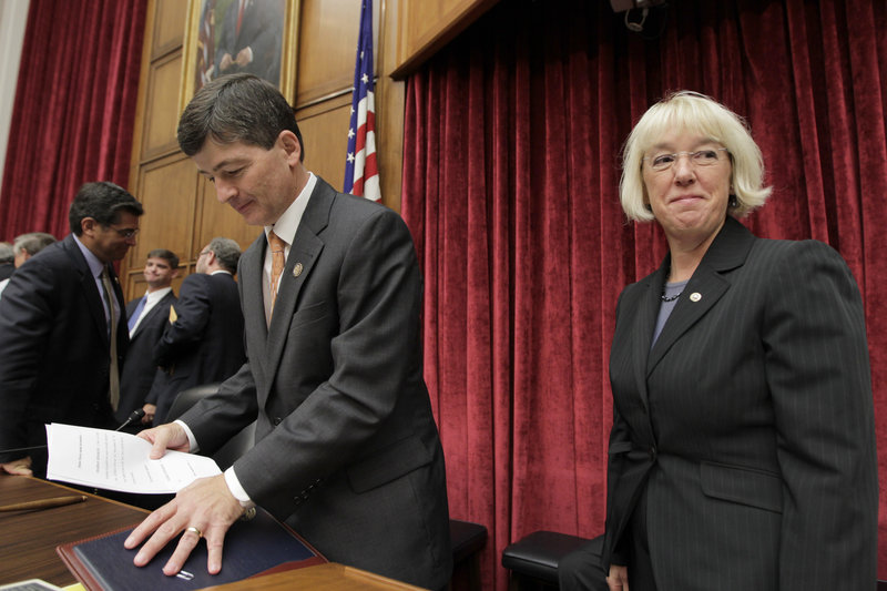 The co-chairs of the Joint Select Committee on Deficit Reduction, Rep. Jeb Hensarling, R-Texas, and Sen. Patty Murray, D-Wash., wrap up the committee’s first organizational meeting in September. On Monday, two months later, they said the so-called supercommittee had failed to agree on at least $1.2 trillion in budget savings by the Wednesday deadline.