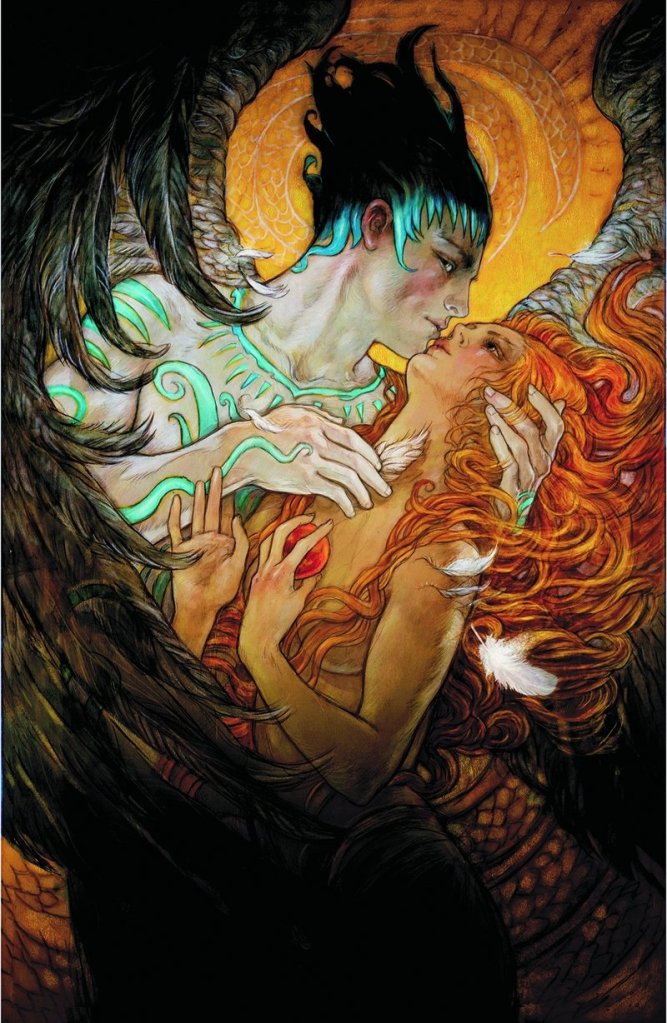 Rebecca Guay, illustrator and co-creator of the fantasy books "Flight of Angels" and "The Last Dragon," will sign from 6 to 8 p.m. Friday at Casablanca Comics in Portland.