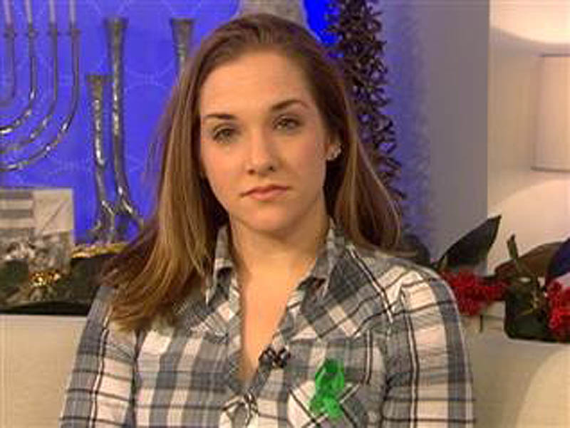 Trista Reynolds, mother of missing 20-month-old Ayla Reynolds, speaks with the "Today" show on Thursday.