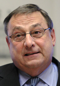 Gov. Paul LePage: "This is an effort to fix it once and for all."