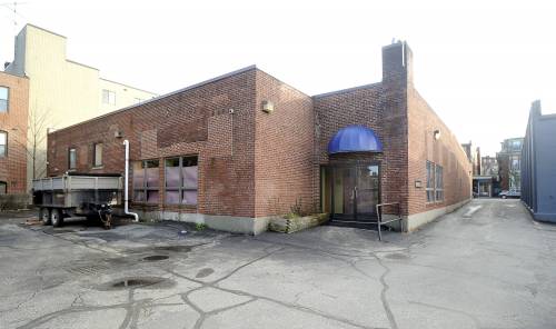 A medical marijuana dispensary is scheduled to open next year in this space behind the Local 188 restaurant at 685 Congress St. The dispensary is required to have security cameras, tamper-proof safety doors and adequate parking.