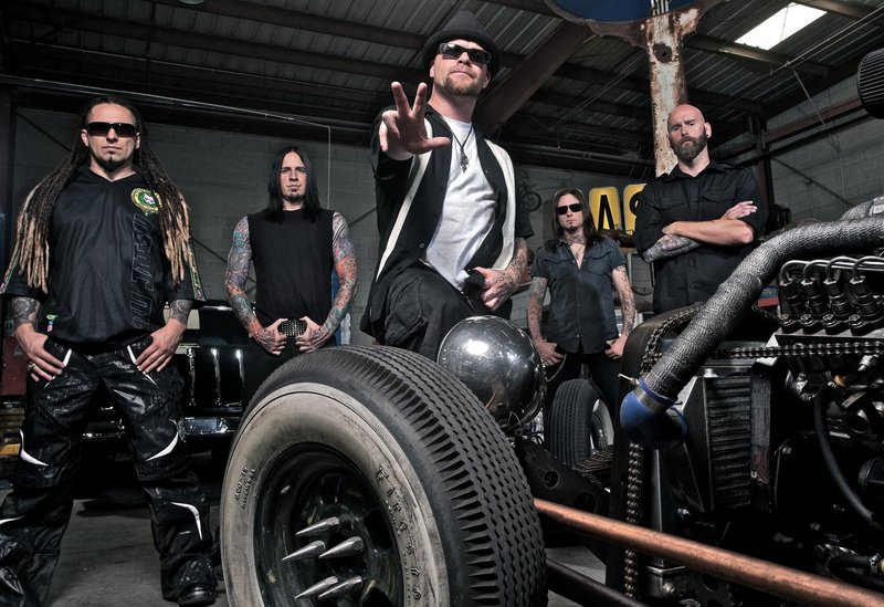 Five Finger Death Punch plays the Lewiston Colisee on Saturday, with All That Remins, Hatebread and Rains.