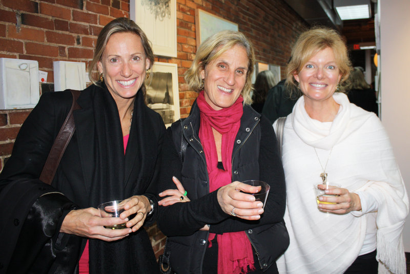 Alison Leavitt of Portland, Suzanne Fox of Falmouth and Mandy Howland of Cumberland.